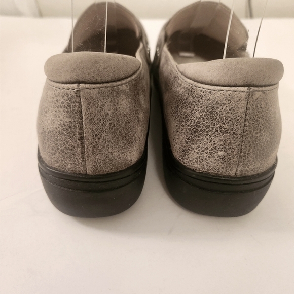 EUC ALEGRIA TAYLOR STONE WALL LOAFERS TAUPE BROWN SIZE 36 - Picture 3 of 14